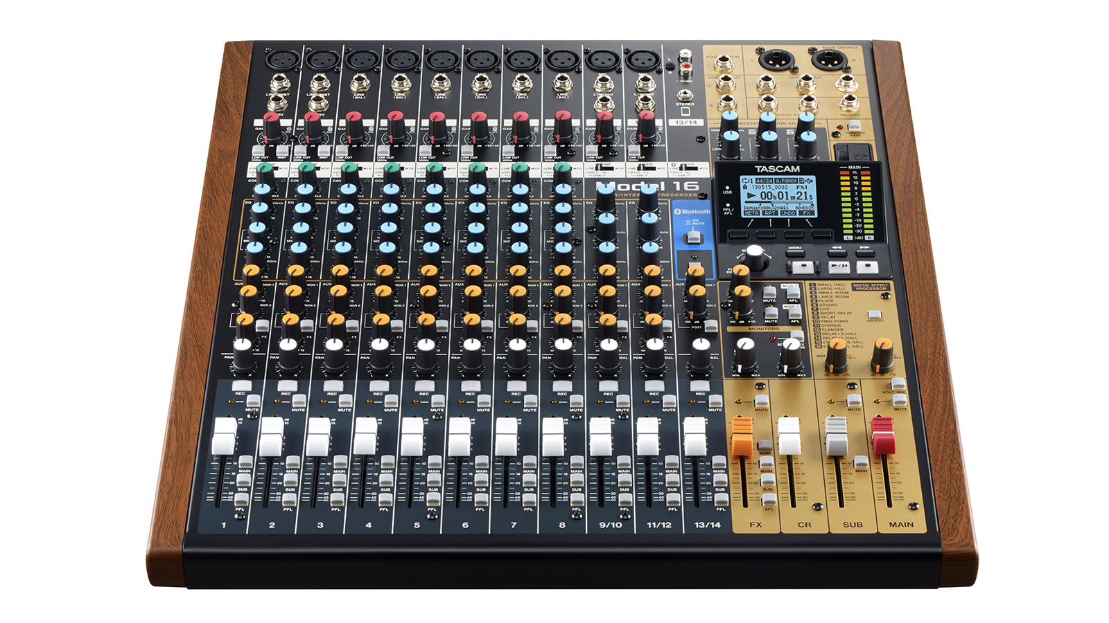 Tascam Model 16 Hybrid Mixer Recorder Interface